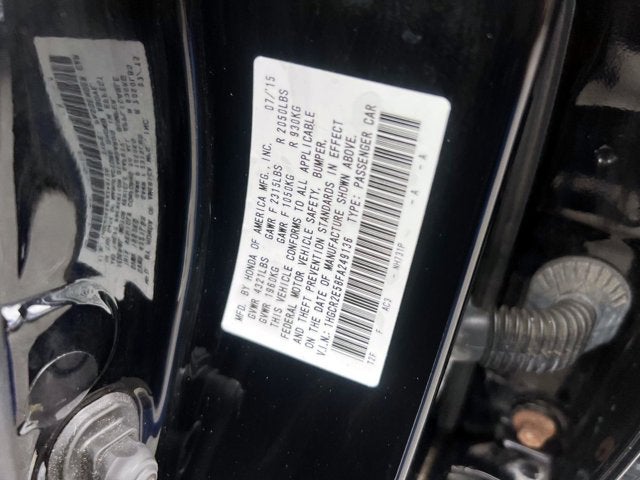 2015 Honda Accord Sedan Sport