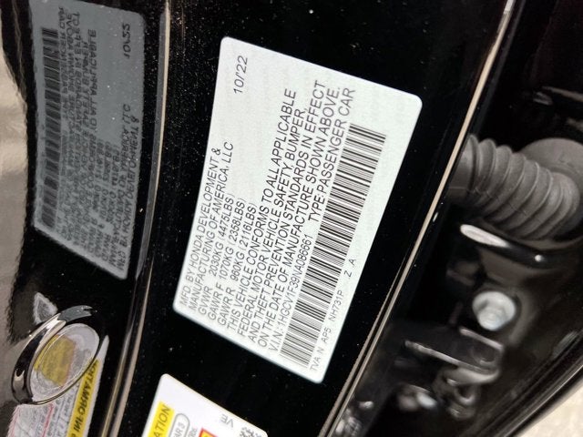 2022 Honda Accord Sedan Sport