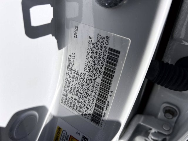 2022 Honda Accord Sedan EX-L