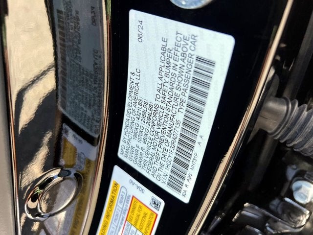 2024 Honda Accord Sedan EX