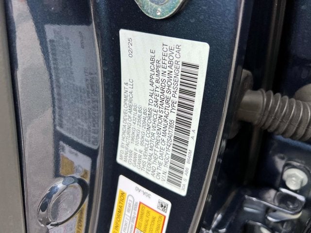 2025 Honda Accord Sedan SE