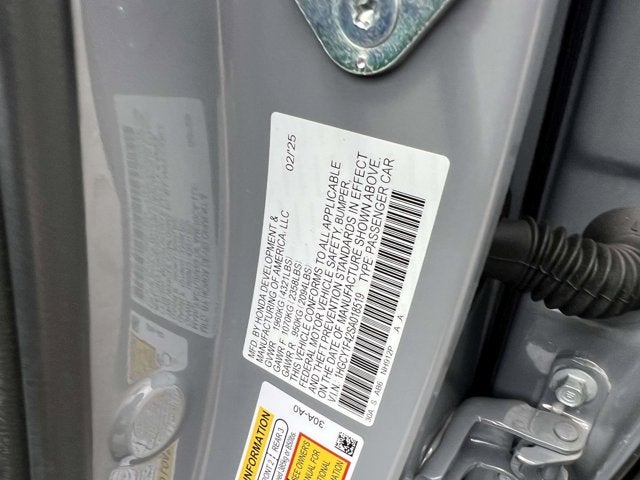 2025 Honda Accord Sedan SE