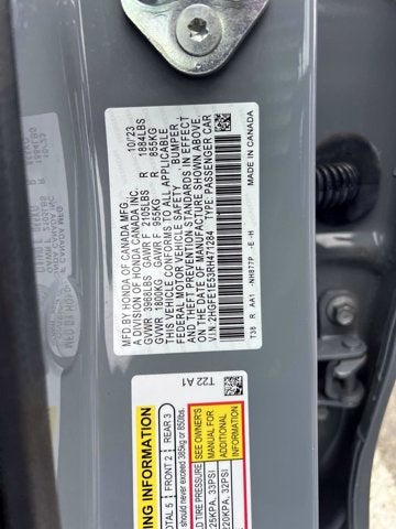 2024 Honda Civic Si Manual