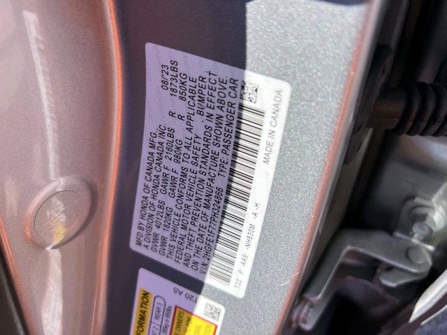 2023 Honda Civic Sedan EX