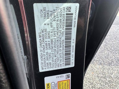 2025 Honda Civic Sedan Sport