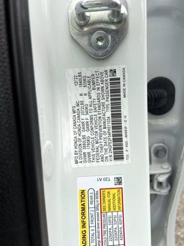 2023 Honda Civic Sedan Sport