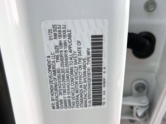 2025 Honda Pilot EX-L