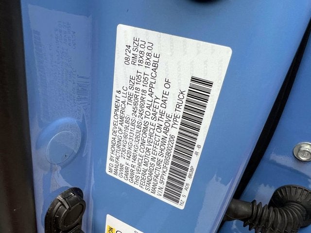 2025 Honda Ridgeline TrailSport