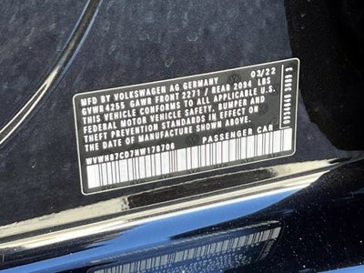 2022 Volkswagen Golf GTI S