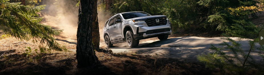 2024 Honda Pilot driving offroad