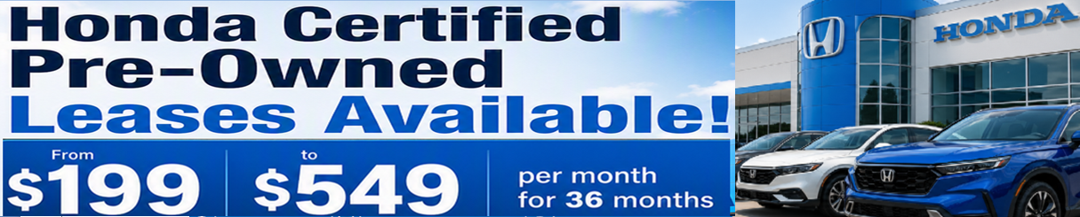 Pre Owned Lease Specials